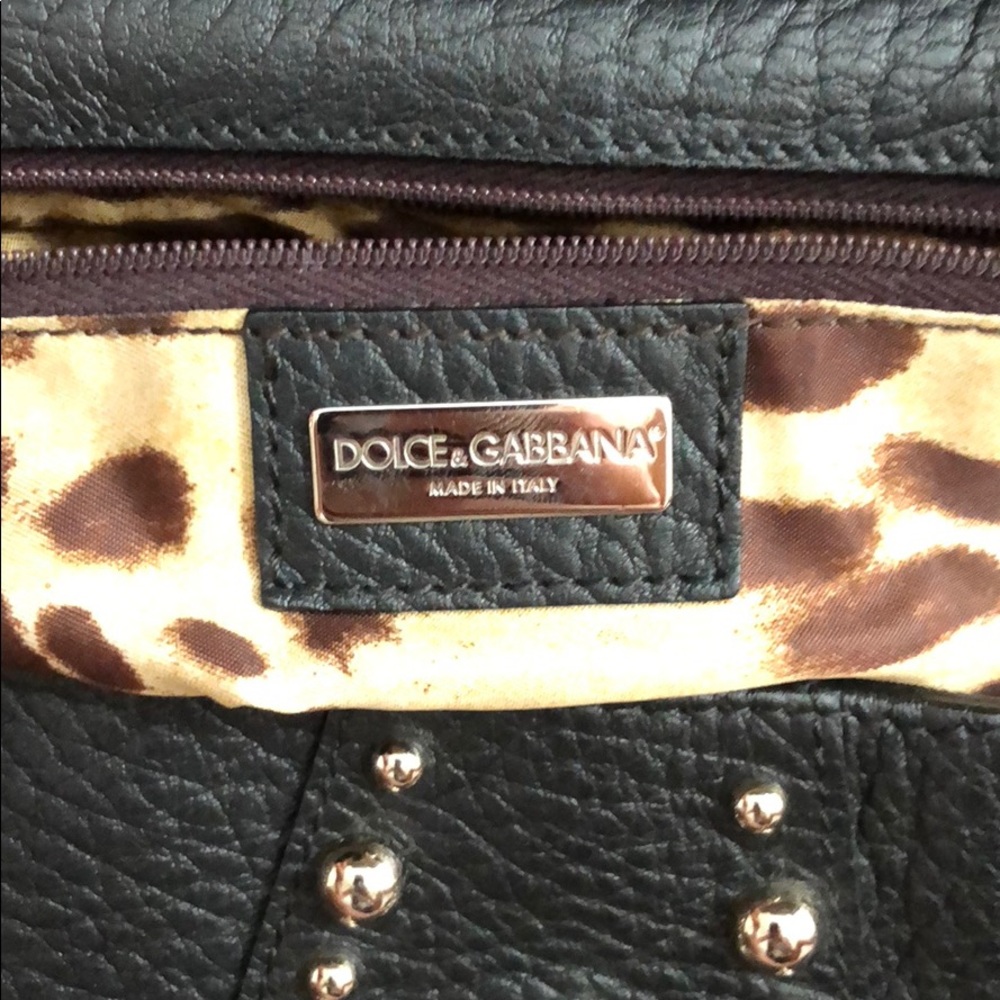 💯 Authentic Dolce & Gabbana shoulder black bag - Picture 4 of 8
